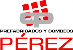Logotipo Prefabricados y Bombeos Pérez